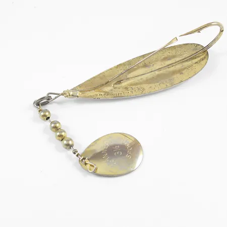 Błystka antyzaczepowa Johnson Silver Minnow, złoto Srebro, 14 g błystka wahadłowa #2318