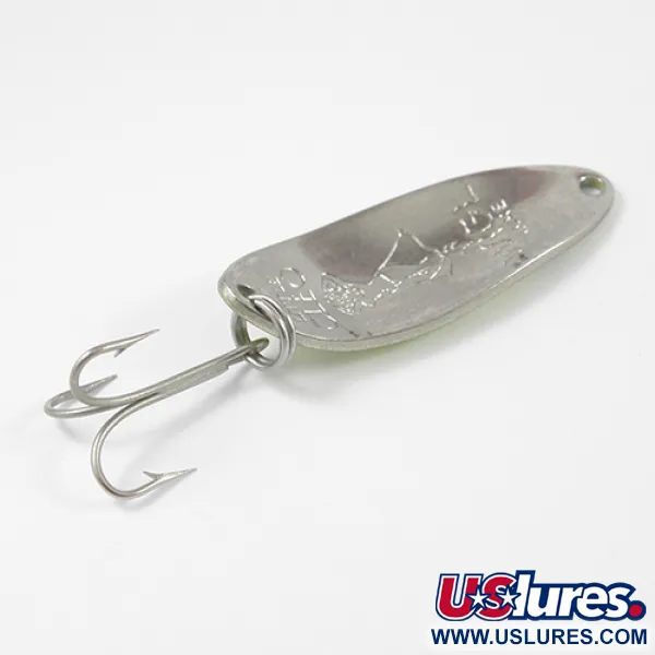 Seneca Little Cleo (Hula Girl), zielony/czerwony/nikiel, 10 g błystka wahadłowa #2328