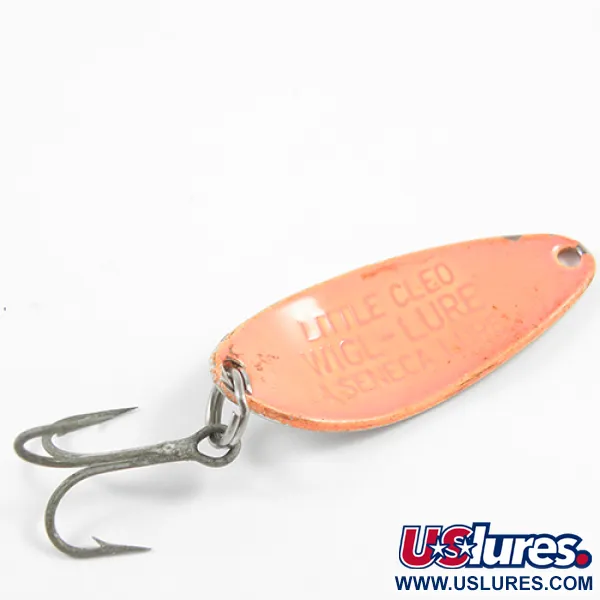 Seneca Little Cleo, nikiel/pomarańczowy, 7 g błystka wahadłowa #2331