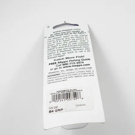 Mepps Aglia 4 Platinum, Platynowa zieleń, 9 g błystka obrotowa #2362