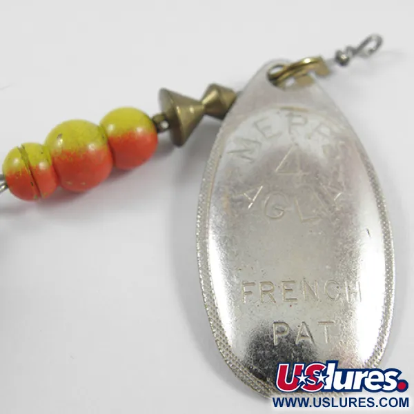  Mepps Aglia 4 dressed (ogon z futra jelenia), nikiel, 10 g błystka obrotowa #2394