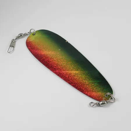 Shasta SHASTA TACKLE Sling Blade Dodger, czerwony/zielony/nikiel, 14 g błystka wahadłowa #2402