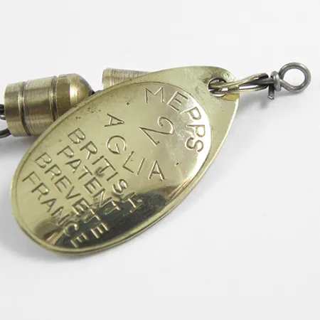 Mepps Aglia 2, mosiądz, 4,5 g błystka obrotowa #2414