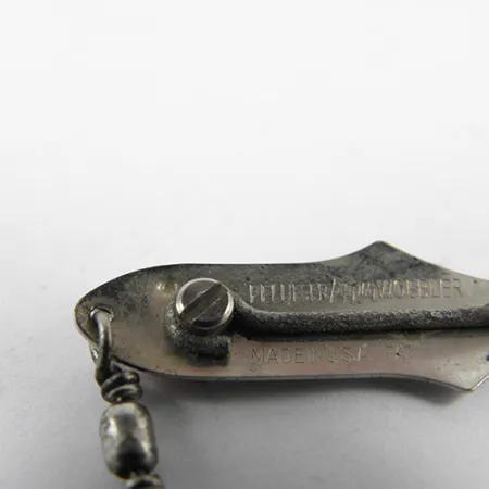 Błystka antyzaczepowa Pflueger Wobbler, nikiel, 1,4 g błystka wahadłowa #2435