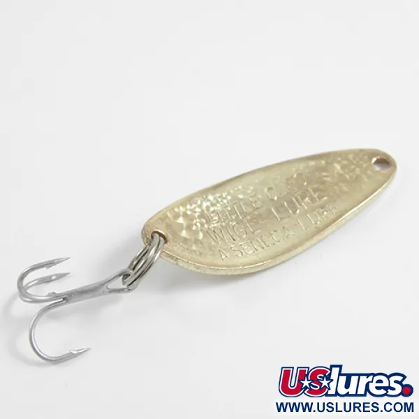 Seneca Little Cleo, rzadki kolor Crystalu (złoty Crystal lub potłuczone szkło), 7 g błystka wahadłowa #2500