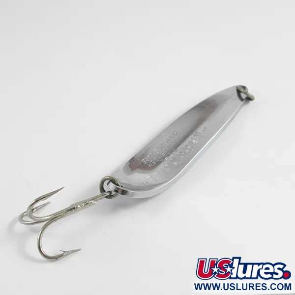 Luhr Jensen Krocodile DIE #5, nikiel/niebieski, 45 g błystka wahadłowa #2507