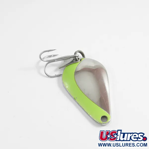 Acme K.O. Wobbler, nikiel/neon zielony, 14 g błystka wahadłowa #2509