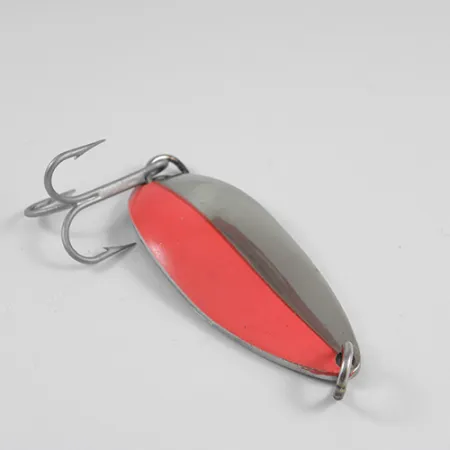 Luhr Jensen Lil' Kroc (Krocodile Stubby), nikiel/czerwony, 21 g błystka wahadłowa #2542