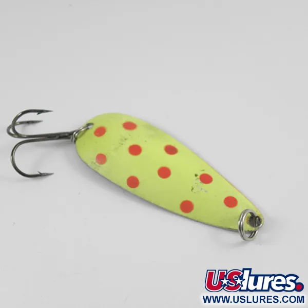 Worth Chippewa, żółty/czerwony/nikiel, 14 g błystka wahadłowa #2551