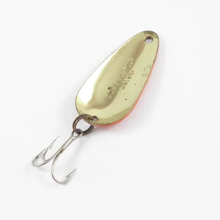 Len Thompson #00, czerwony/czarny/mosiądz, 14 g błystka wahadłowa #2579