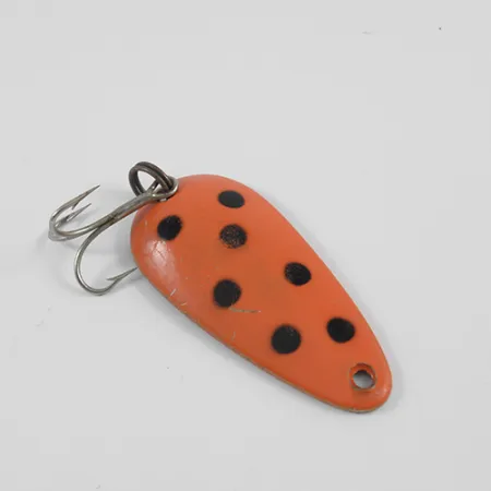 Len Thompson #00, czerwony/czarny/mosiądz, 14 g błystka wahadłowa #2579