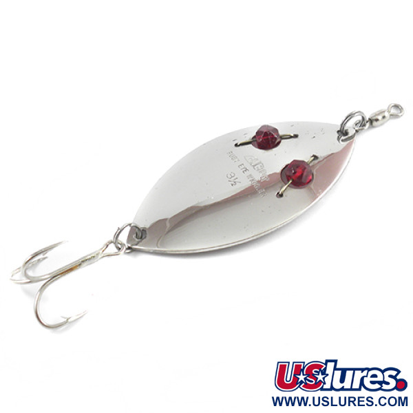  Gibbs Ruby Eye Wiggler, nikiel/czerwone oczy, 35 g błystka wahadłowa #2587