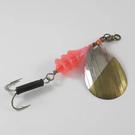 Lucky Strike Coffe Spoon, nikiel/brąz/czerwony, 8 g błystka obrotowa #2590