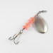  Lucky Strike Spoon, nikiel/czerwony, 10 g błystka obrotowa #2596