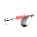  Lucky Strike Spoon, nikiel/czerwony, 10 g błystka obrotowa #2596