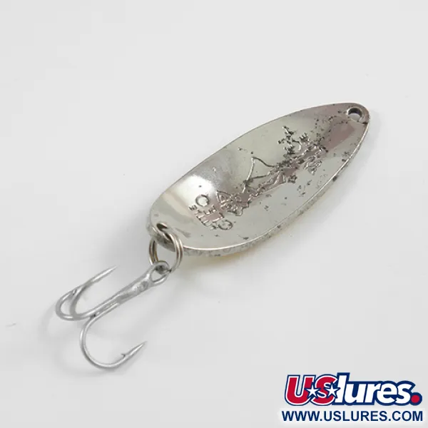 Seneca Little Cleo (Hula Girl), żółty/zielony/nikiel, 18 g błystka wahadłowa #2605