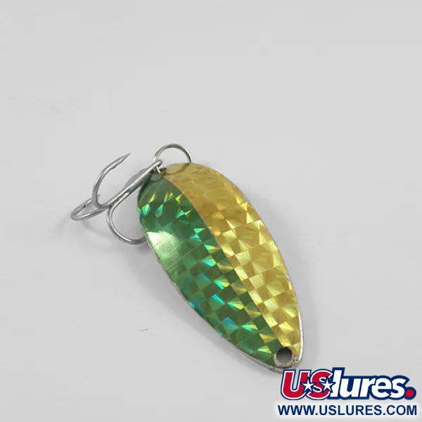 Seneca Little Cleo (Hula Girl), żółty/zielony/nikiel, 18 g błystka wahadłowa #2605