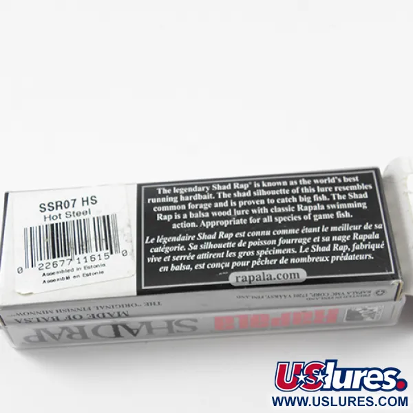 Rapala Shallow Shad Rap, Okoń (perch), 7 g wobler #2613