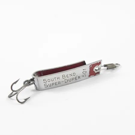 South Bend Super-Duper 501, nikiel, 2,3 g błystka wahadłowa #2635