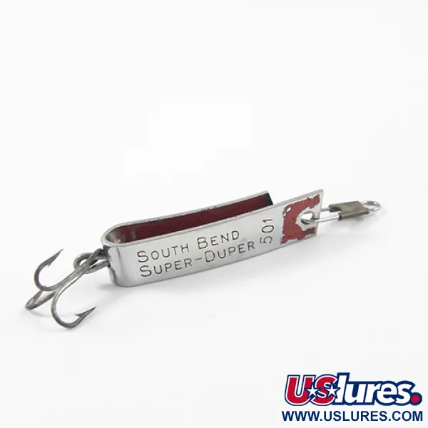 South Bend Super-Duper 501, nikiel, 2,3 g błystka wahadłowa #2635