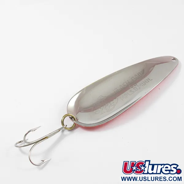  Nebco FlashBait 66, czerwony/czarny/nikiel, 21 g błystka wahadłowa #2638