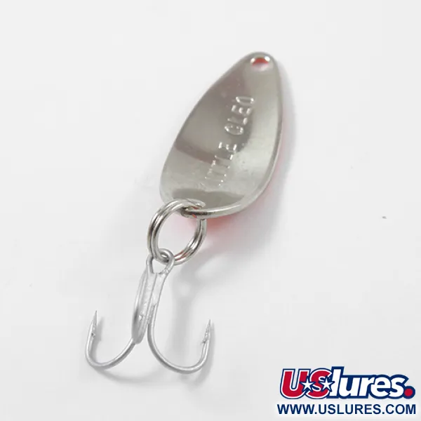 Seneca Little Cleo, czerwony/nikiel, 4 g błystka wahadłowa #2643