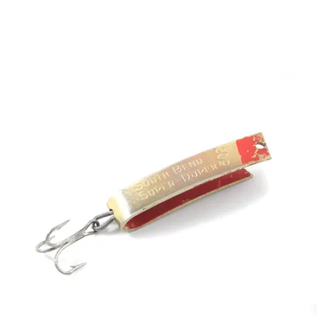 South Bend Super-Duper 502, złoty/czerwony, 2,5 g błystka wahadłowa #2667