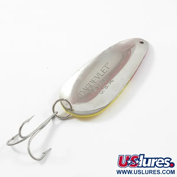 Eppinger Dardevle Dardevlet, czerwony/żółty/nikiel, 21 g błystka wahadłowa #2690