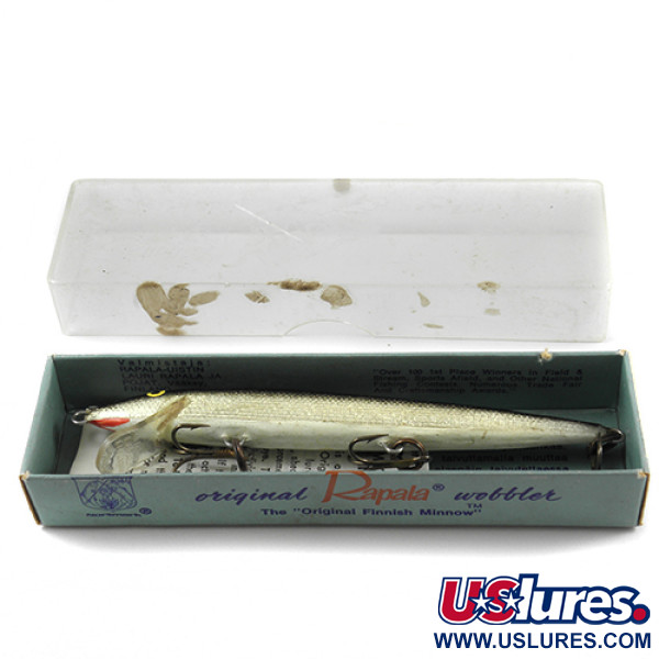  Rapala Original Floater F11, S (srebrny), 6 g wobler #17553