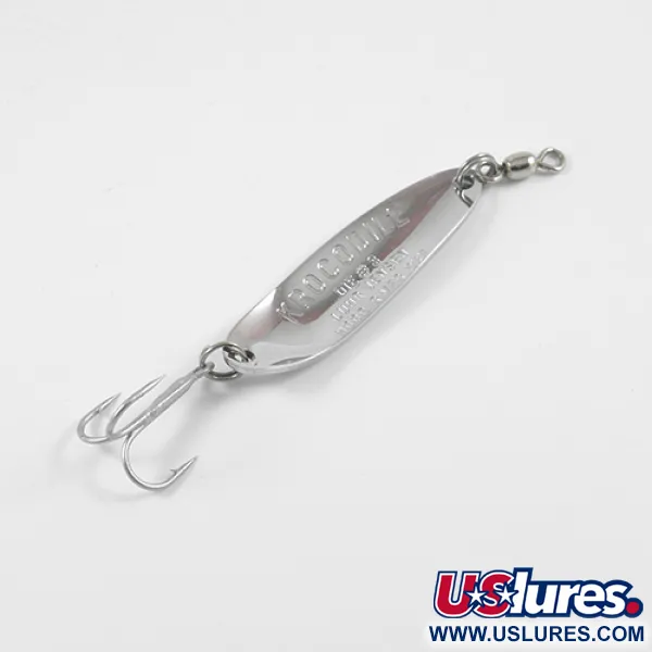 Luhr Jensen Krocodile DIE #3, nikiel, 10 g błystka wahadłowa #2735