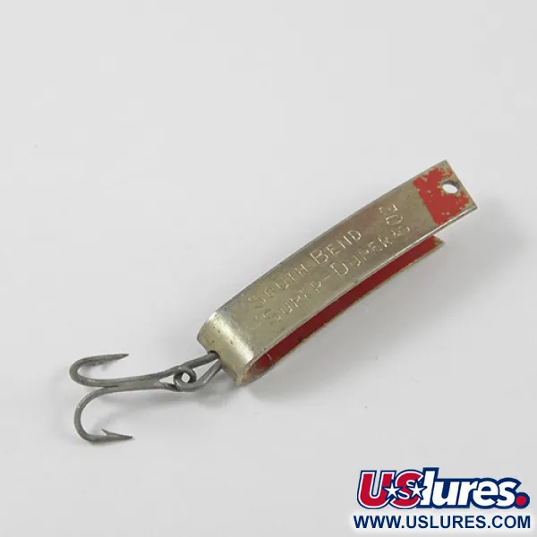 South Bend Super-Duper 502, złoty/czerwony, 2,5 g błystka wahadłowa #2746