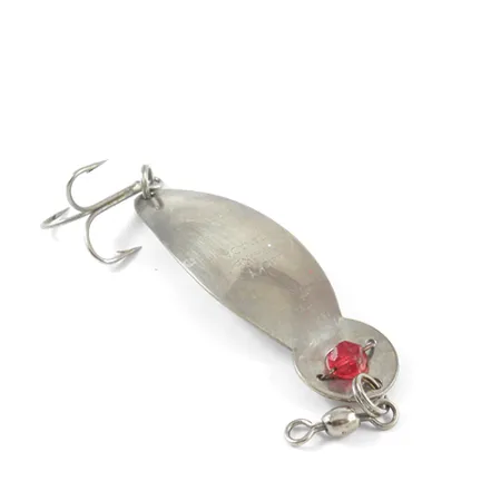 One Eye Wiggler Lucky Strike, nikiel/czerwone oko, 14 g błystka wahadłowa #2761