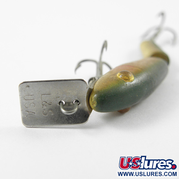 L&S Bait Mirro lure MirrOlure Bass-master, żółty zielony, 2 g wobler #2767