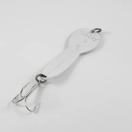 Glen Evans Loco 3, biały/hologram, 17 g błystka wahadłowa #2771