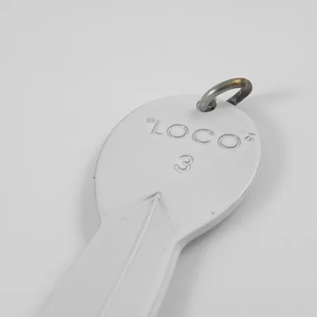 Glen Evans Loco 3, biały/hologram, 17 g błystka wahadłowa #2771