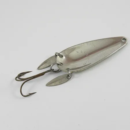 Marathon 2774, Żaba (zielony/żółty/nikiel), 12 g błystka wahadłowa #2774