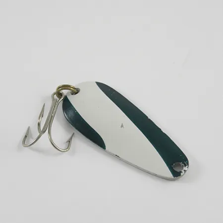 Nebco TOR-P-DO, biały/zielony/nikiel, 14 g błystka wahadłowa #2785