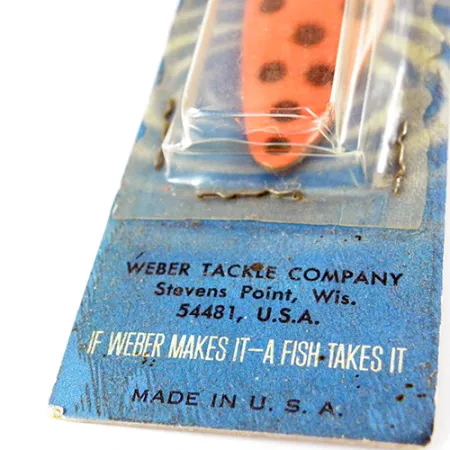 Weber Spoon, czerwony/czarny, 11 g błystka wahadłowa #2802