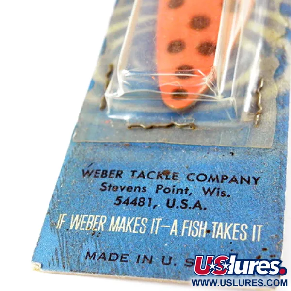 Weber Spoon, czerwony/czarny, 11 g błystka wahadłowa #2802