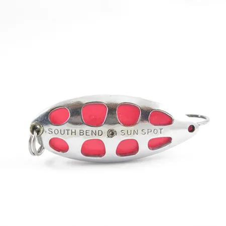 South Bend Sun Spot, nikiel/czerwony, 14 g błystka wahadłowa #2807
