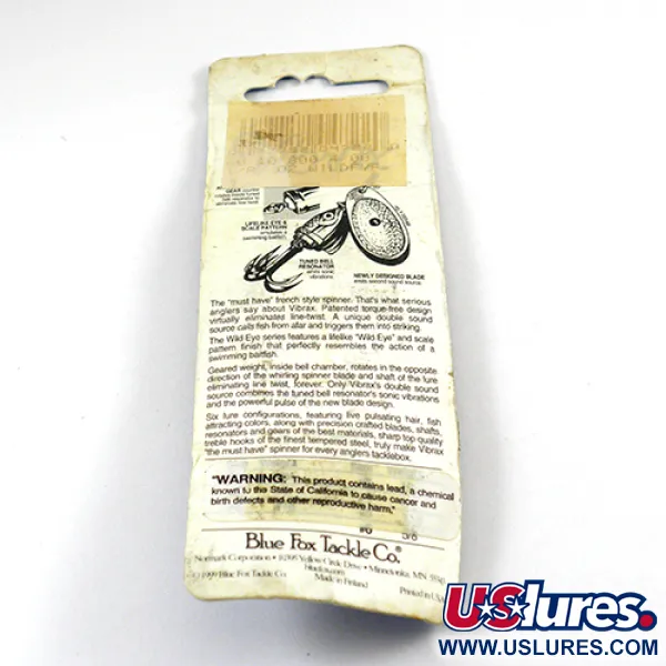 Blue Fox Vibrax Wild Eye, 4 g błystka obrotowa #2810
