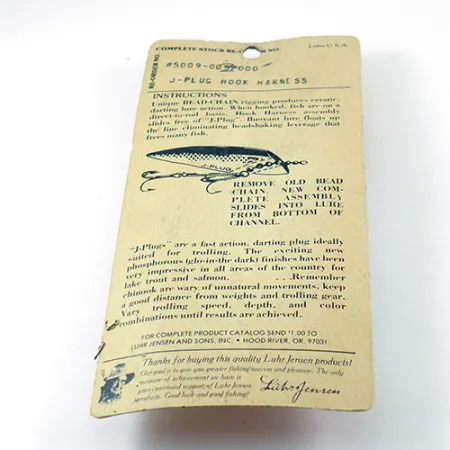 Luhr Jensen Hook Harness, nikiel, 6 g błystka obrotowa #2811