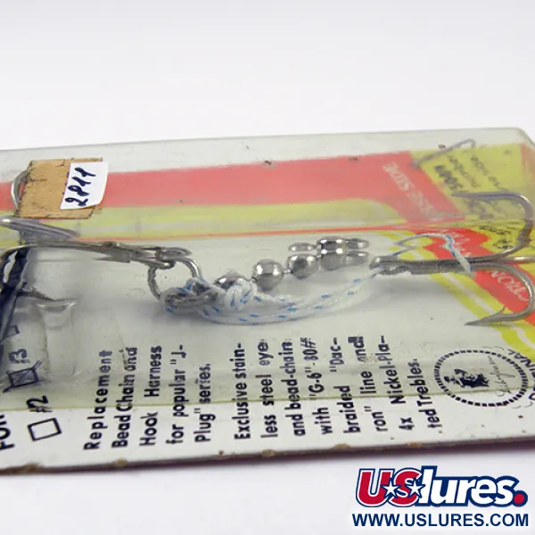  Luhr Jensen Hook Harness, nikiel, 6 g  #2811