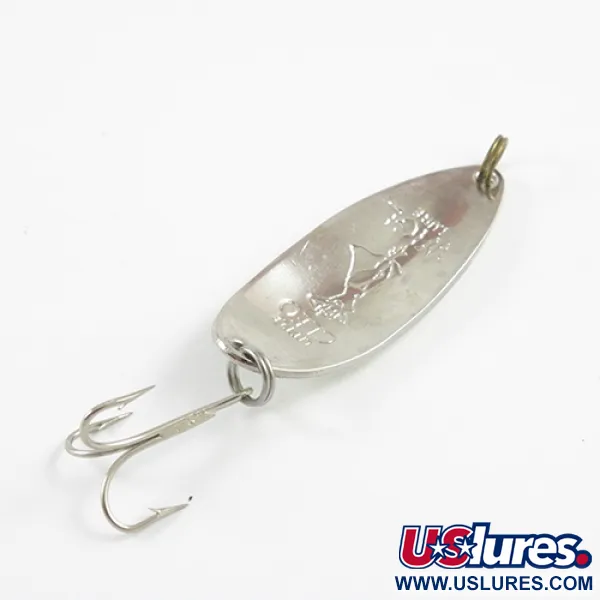 Seneca Little Cleo (Hula Girl, świeci w ciemności), Glow - świeci w ciemności (biały/zielony/nikiel), 14 g błystka wahadłowa #2827