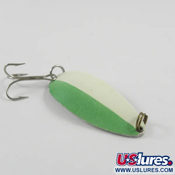 Seneca Little Cleo (Hula Girl, świeci w ciemności), Glow - świeci w ciemności (biały/zielony/nikiel), 14 g błystka wahadłowa #2827