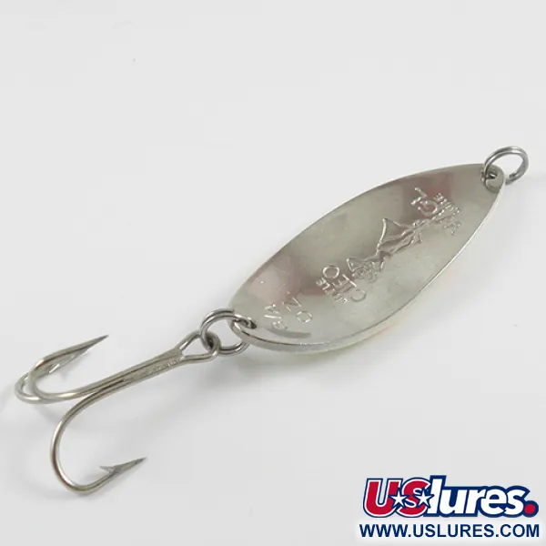 Seneca Little Cleo (Hula Girl), Glow - świeci w ciemności (biały/czerwony/nikiel), 21 g błystka wahadłowa #2835