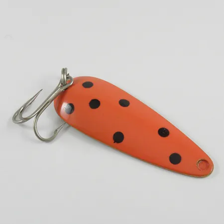 Len Thompson #2, czerwony/czarny/mosiądz, 28 g błystka wahadłowa #2841