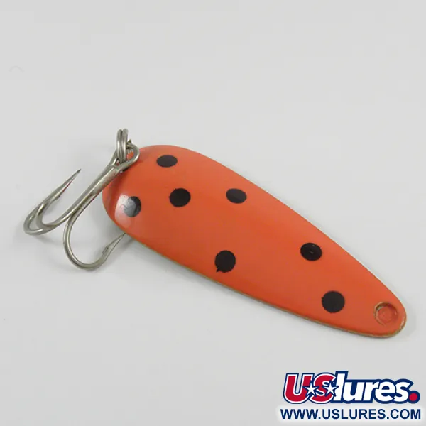  Len Thompson #2, czerwony/czarny/mosiądz, 28 g błystka wahadłowa #2841