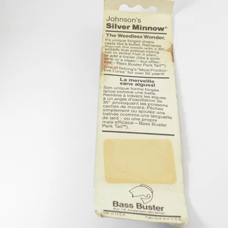 Błystka antyzaczepowa Johnson Silver Minnow, złoto, 5 g błystka wahadłowa #2845