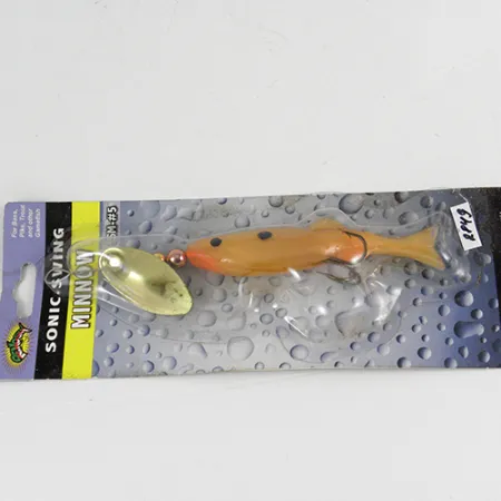 Renosky Lures Renosky Sonic Swing Minnow, złoto, 7 g błystka obrotowa #2849